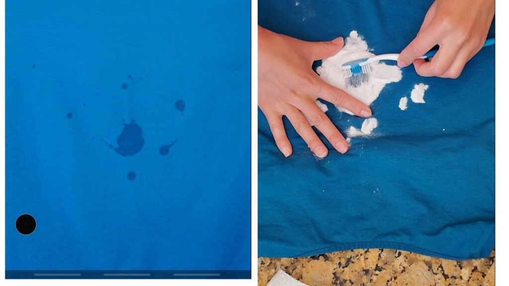 Cómo quitar las manchas de aceite johnson en la ropa