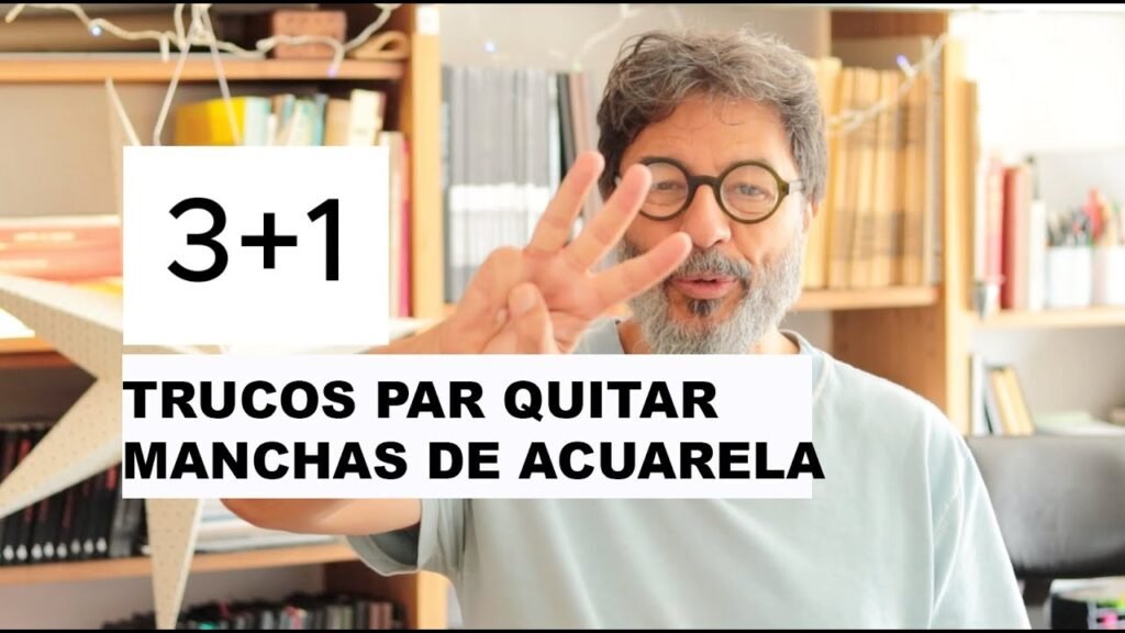 Cómo quitar las manchas de acuarela en tela