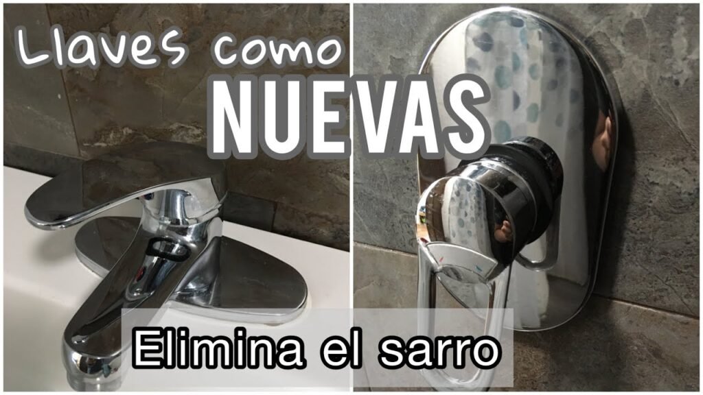 Cómo quitar las manchas de agua en cromados