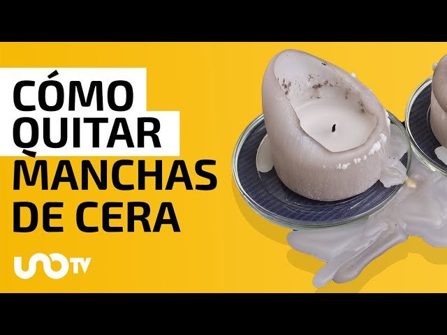 Cómo quitar las manchas de cera del suelo
