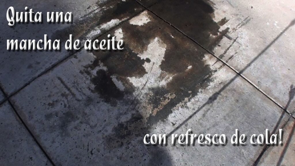 Cómo quitar las manchas de coca cola en el suelo