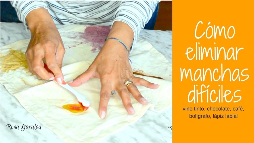 Cómo quitar las manchas de gambas en la ropa