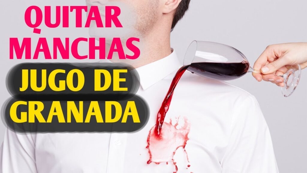 Cómo quitar las manchas de granada de las manos