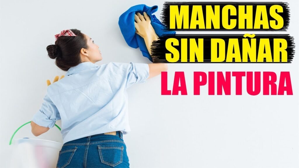 Cómo quitar las manchas de grasa de una pared pintada