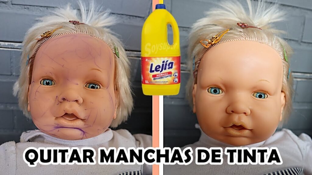 Cómo quitar las manchas de humedad en muñecas