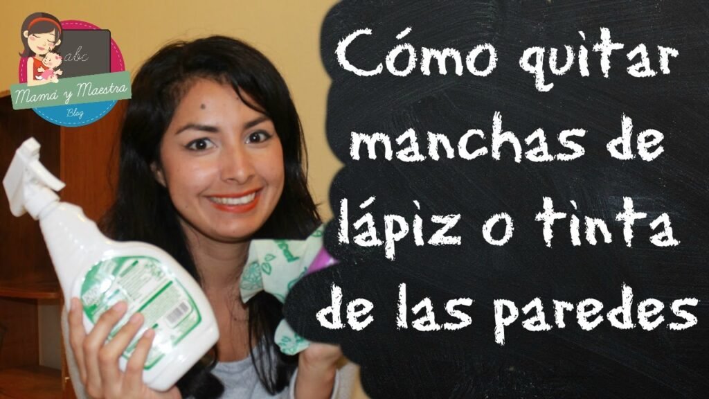 Cómo quitar las manchas de lapiz de la pared