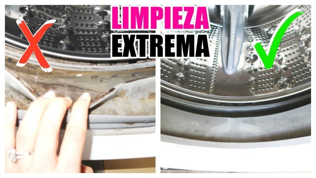 Cómo quitar las manchas de moho de la lavadora