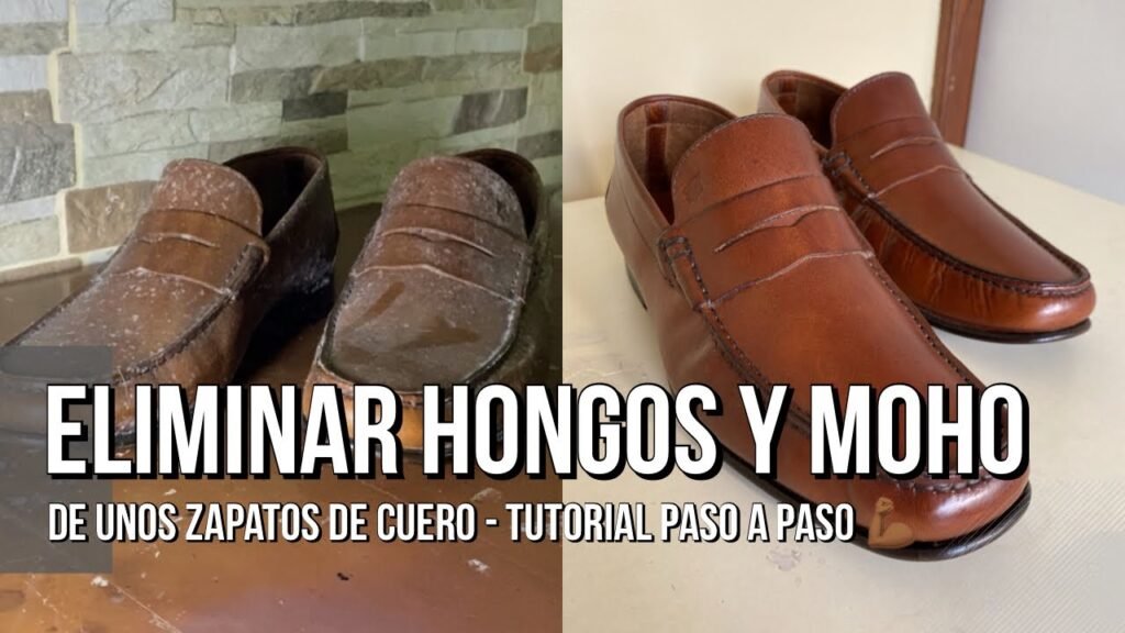 Cómo quitar las manchas de moho en zapatos