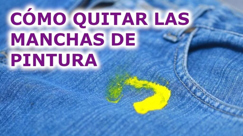 Cómo quitar las manchas de pintura del baby