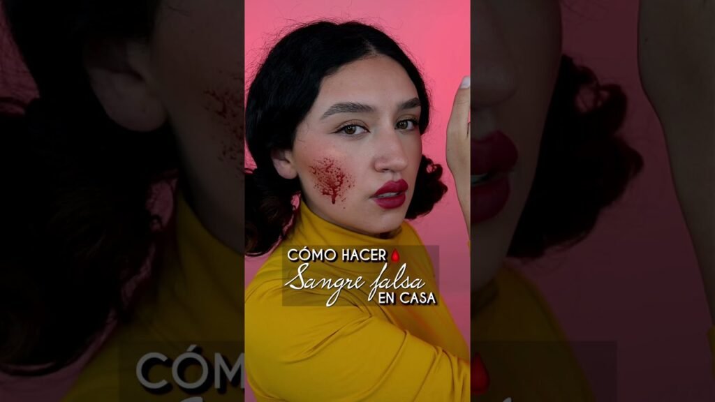 Cómo quitar las manchas de sangre artificial