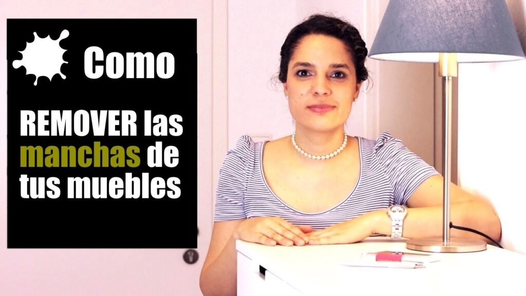 Cómo quitar las manchas en madera lacada