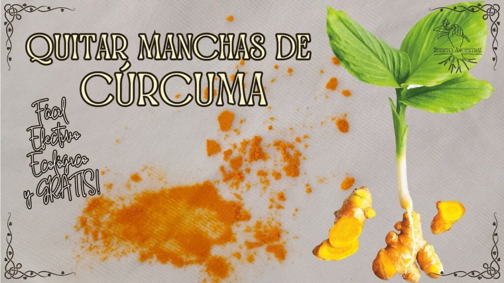 Cómo quitar mancha de cúrcuma en tela