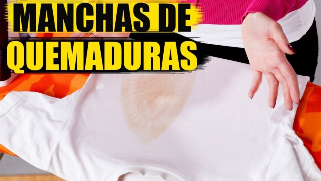 Cómo quitar mancha de quemadura en tela