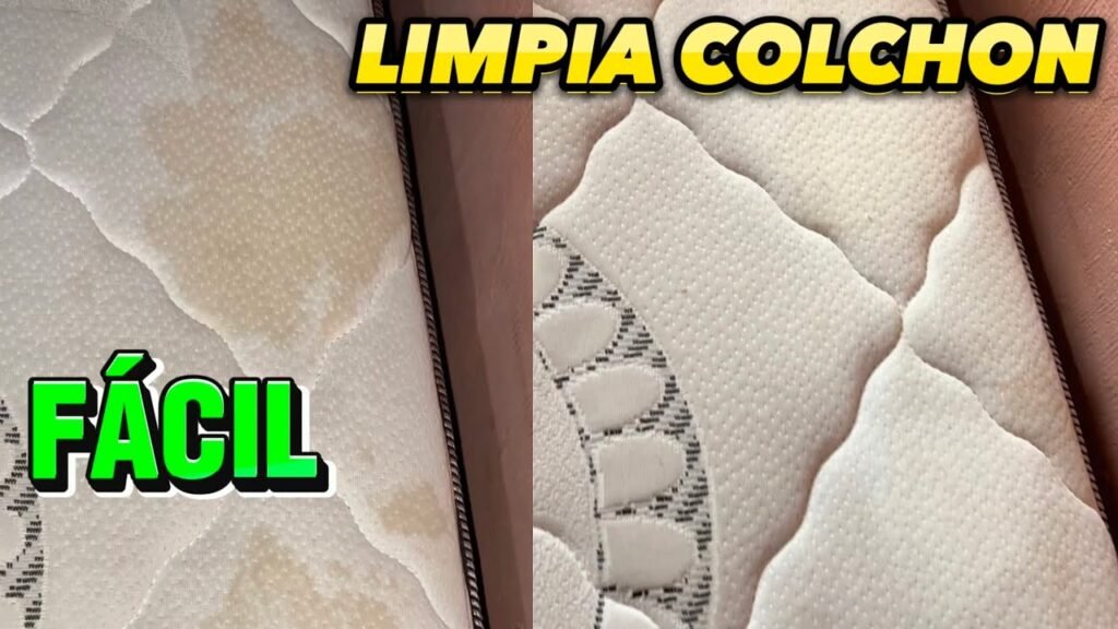 Cómo quitar las manchas amarillas del colchon con bicarbonato