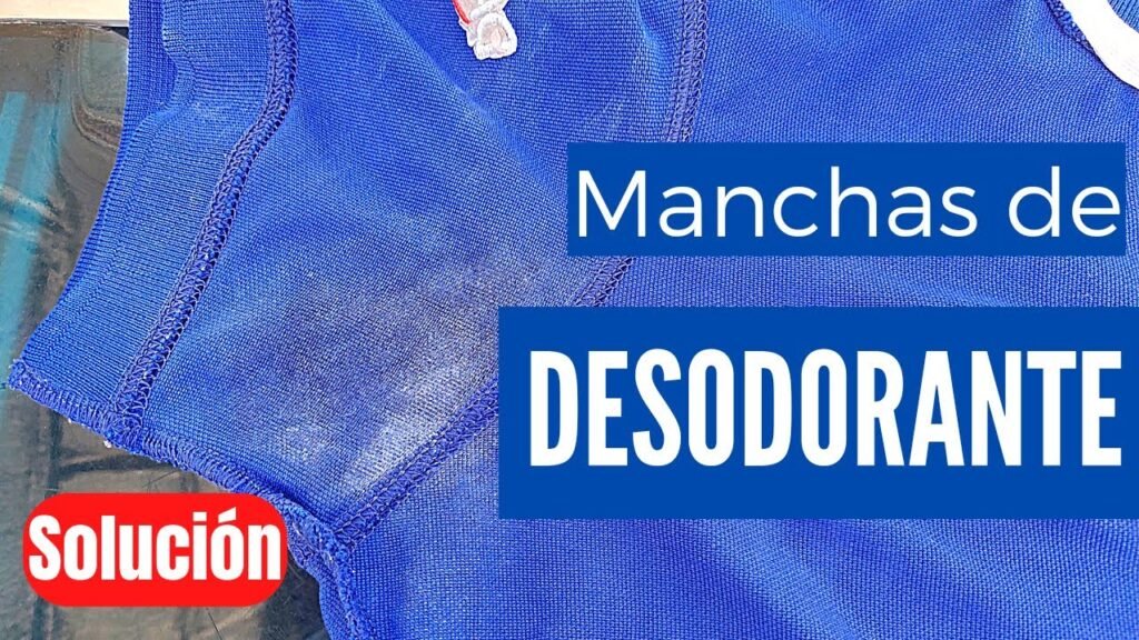 Cómo quitar las manchas blancas de sudor en ropa oscura