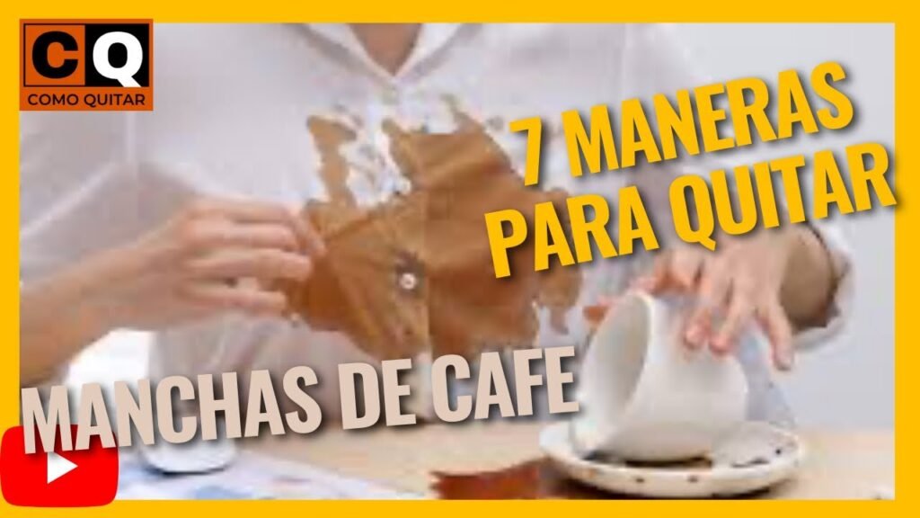 Cómo quitar las manchas de café en un sillón
