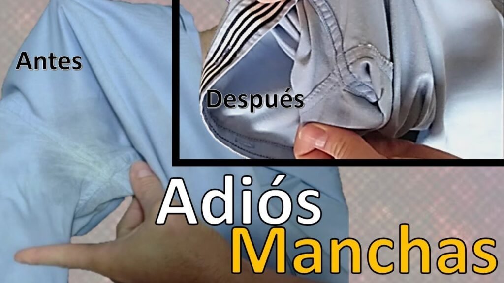 Cómo quitar las manchas de cuello y axilas en camisas