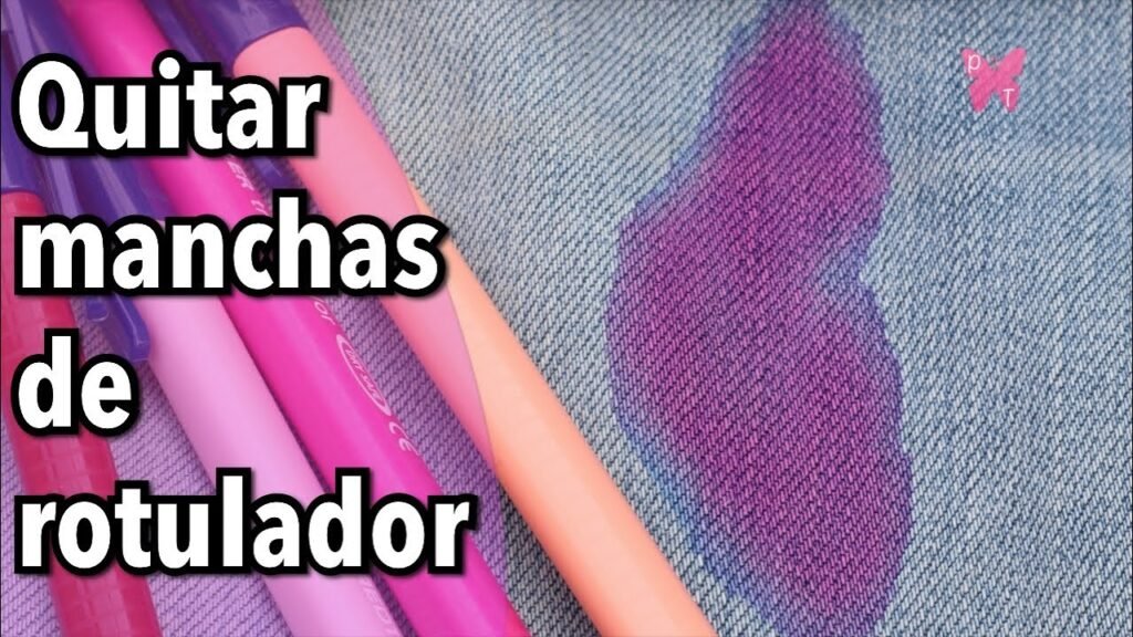 Cómo quitar las manchas de fluorescente en la ropa