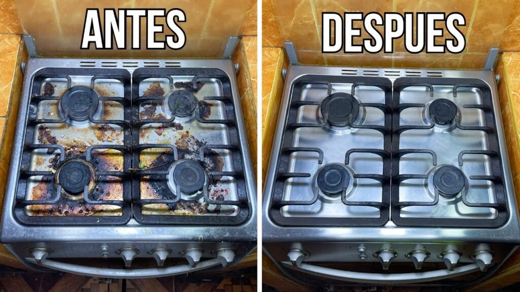 Cómo quitar las manchas de grasa en la cocina