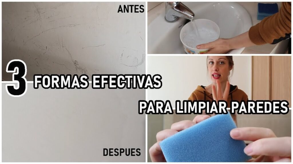 Cómo quitar las manchas de la pared