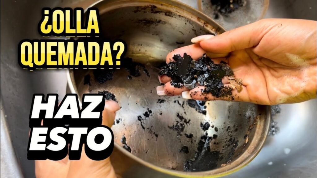 Cómo quitar las manchas de olla quemada