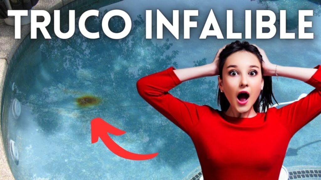 Cómo quitar las manchas de oxido en la piscina