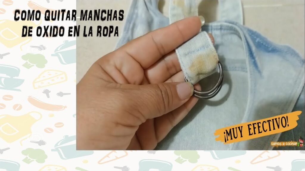 Cómo quitar las manchas de oxido en la ropa de mezclilla