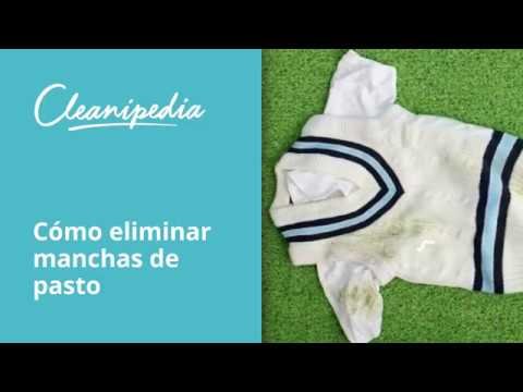 Cómo quitar las manchas de pasto