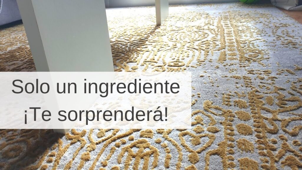 Cómo quitar las manchas de sangre en alfombra