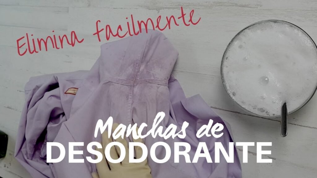 Cómo quitar las manchas de sudor en ropa blanca