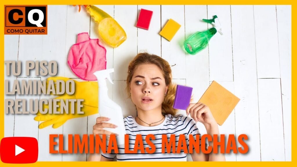 Cómo quitar las manchas en suelo laminado