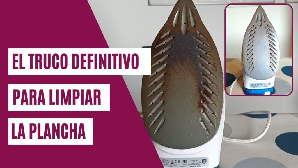 Cómo quitar las manchas marrones de la plancha