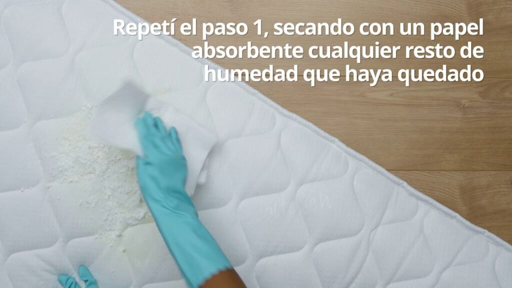 Cómo se quita la mancha de orina en un colchon
